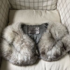 Fur shrug, shawl, or collar